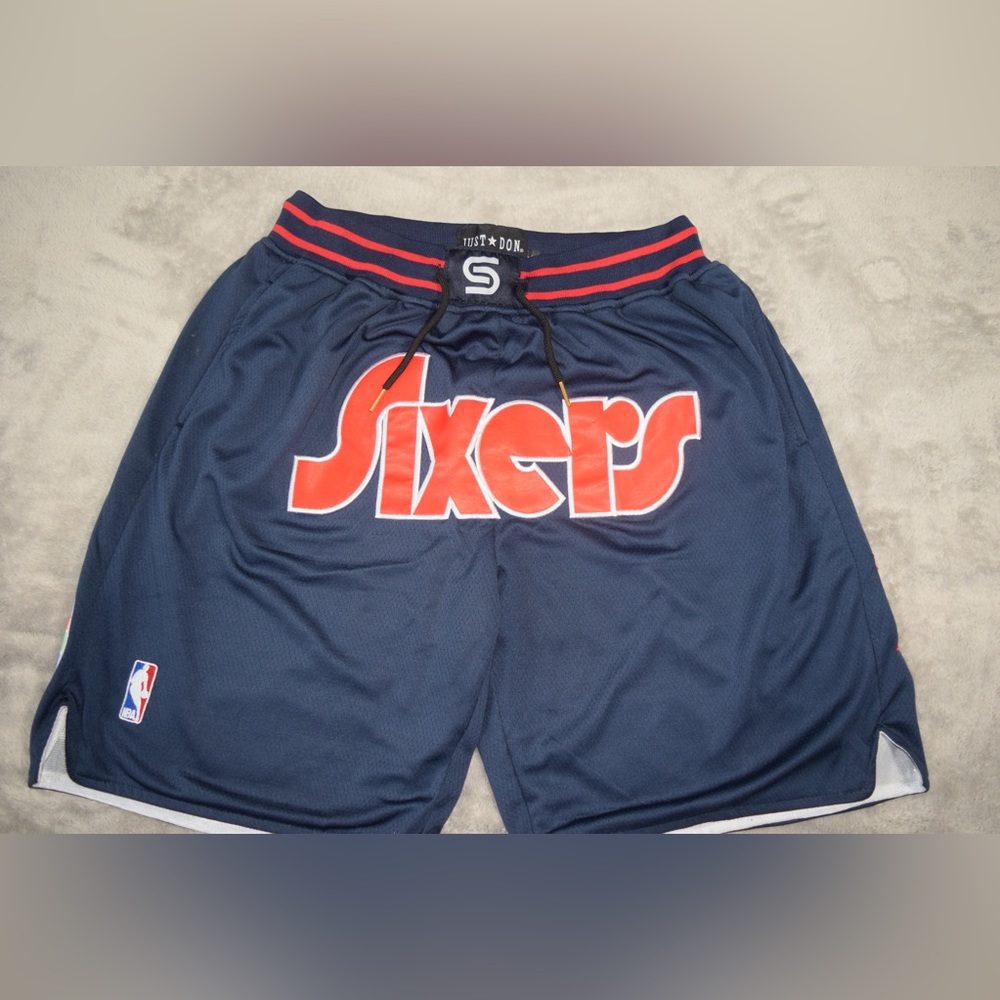 Just don Philadelphia 76ers basketball shorts L